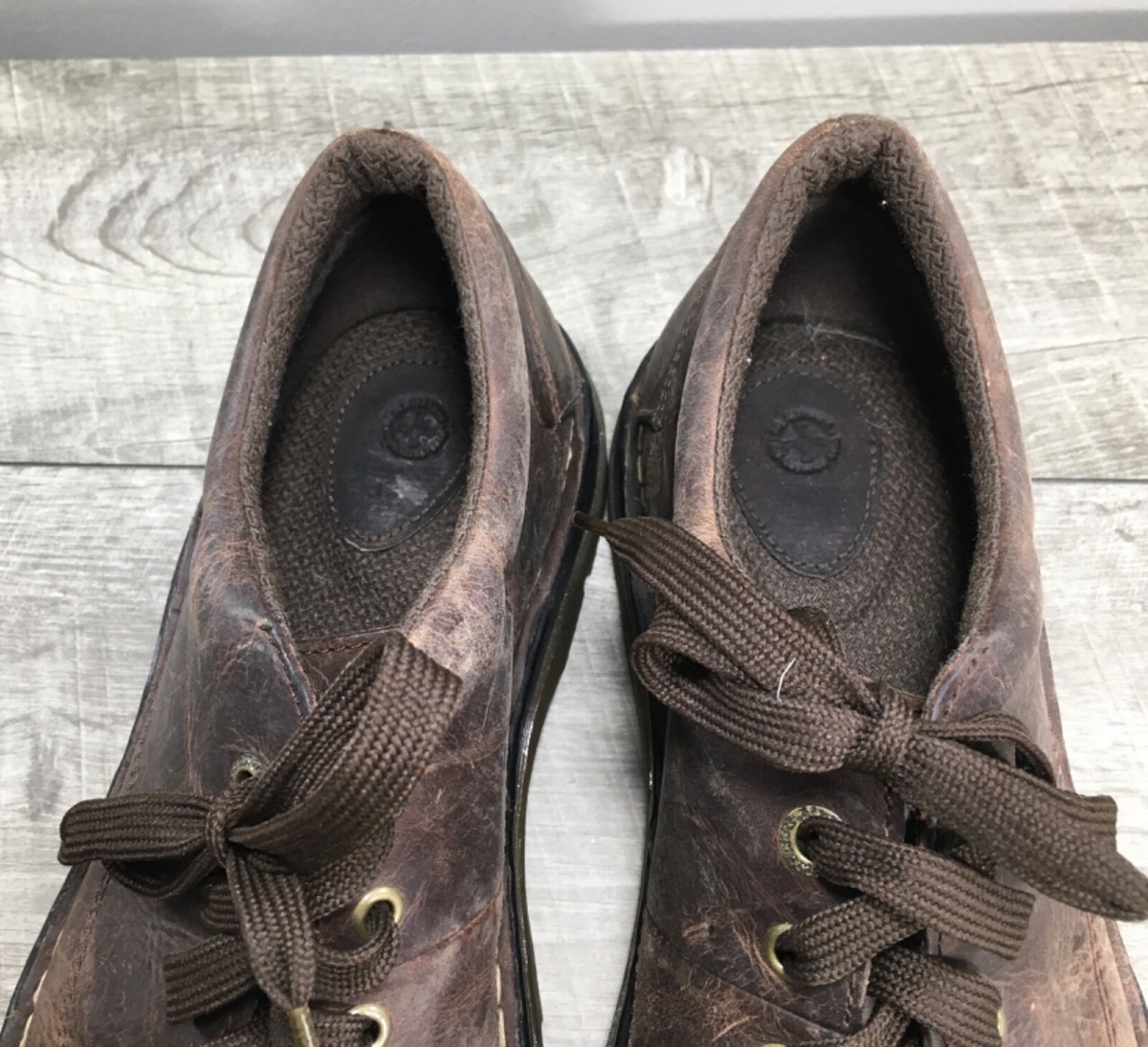 Dr. Martens Doc 12598 Chunky Derby Distressed Leather Men\'s Shoes UK 10 US 11 3989 Yellow Stitch Smooth Leather Brogue Shoes in Black | Dr  main image 4