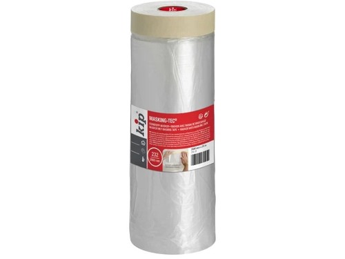 Kip 232 Plastic Masker PE Film Tape 26 x 25m, 0.55 x 33m, 1.4 x 33m - Picture 6 of 8