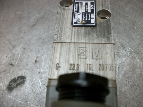 ORSTA Magnet Wege Ventil elektrisch 6-01.1 / 6-23-3 TGL 20705 Ölbadventil #H115# - 第 3/5 張圖片