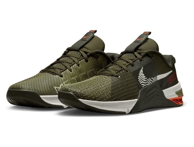 Nike Metcon Khaki Olive Weightlifting Gym Training Shoes Men Size US  New✅