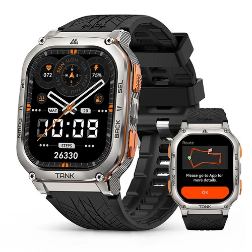 KOSPET TANK M3 Ultra GPS Smart Watch For Men Smart Watches Women 480mAh Battery