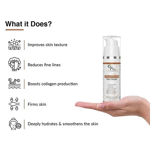 Fixderma Hydrolyzed Collagen Booster Face Serum (30g) - Picture 3 of 7