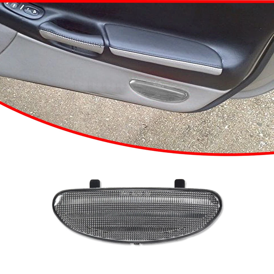 Painel interno da porta placa refletora tampa de luz transparente para Corvette 1997-2004 10295148 - Imagem 2 de 4