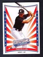 2014 LEAF PERFECT GAME TRENTON CLARK #GM-47 ALL AMERICAN CLASSIC 1ST ROOKIE MINT