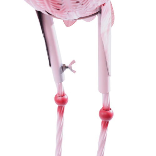 3 Pack Flamingo Garden Statue Pink Sculpture Decor Yard Art Metal Statues New - Picture 8 of 16