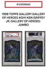 🔥 1998 Topps Gallery Gallery of Heroes Ken Griffey Jr #GH1 PSA 9 MINT HOF 🔥