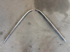 78-83 CHEVROLET EL CAMINO MALIBU A PILLAR DRIP RAIL MOLDING PAIR G BODY