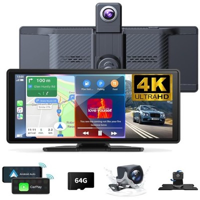 Wireless Carplay Screen for Car with Siri Compatibility
