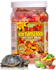Box Turtle Food Instant Meal for Reptiles - Nutritious Turtle Food, Tortoise ...