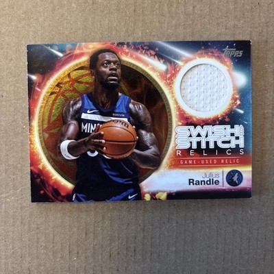 2025-26 Topps Julius Randle Swish Stitch Game Used Memorabilia | eBay