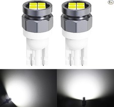 194 LED Bulb 6000K White for License Plate Light, 168 175 2825 W5W T10 White