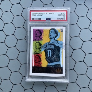 Trae Young 2018-19 Panini Court Kings Level III PSA 10 gem Mint Hawks RC 