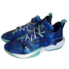 Nike Air Jordan Men Westbrook 0 Shoes 9.5 Size Blue 768934-405 Jordan Men Jordan Westbrook 0 Mid Navy white-black-light brown main image 3