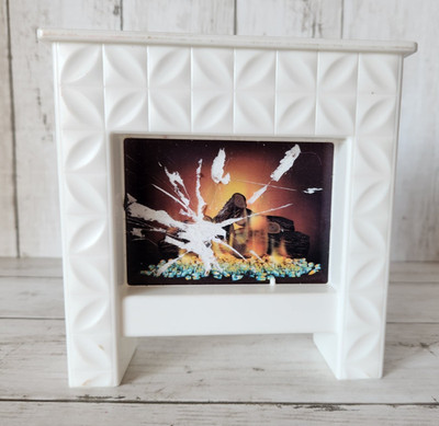 2018 Barbie 3 Story Dreamhouse FHY73 Replacement White Fireplace Piece READ