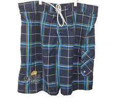 Corona xtra Beer Calhoun Shorts Mens XL Cargo Pocket Drawstring Swim Trunks