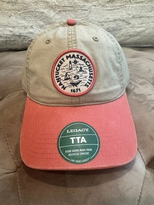 Nantucket Massachusetts Hat Legacy Cap Twill Hat Beach golf bike surf ski
