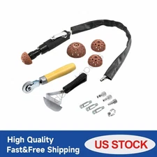 2500rpm Low Speed Tire Buffer & Repair Tool Set with Tungsten Steel Wheel