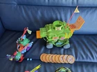 Vintage Teanage Mutant Ninja Turtle 1980s-1990s massive Lot, 24 figs/4 Vehicles