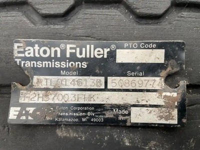 Eaton/Fuller RTLO14613B Transmission Assys F2HS7003FHK Used P-34372