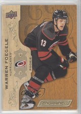 2018-19 Upper Deck Engrained Rookies 266/299 Warren Foegele #100 01ks