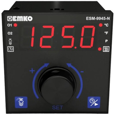 Emko ESM-9945-N 2-Punkt, P, PI, PD, PID Temperaturregler Pt100 -200 bis +1700 °C