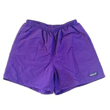 PATAGONIA Boys Baggies Shorts Swim Trunks 4" Lined KIDS SIZE SMALL Purple
