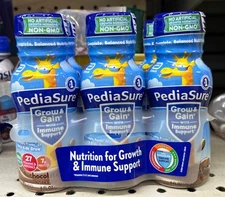 New PediaSure Grow and Gain Nutrition Shake for Kids 8 oz 6 Pack  Chocolate
