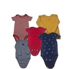 Baby  5-Pc Baby Boy Bundle Short  Long Sleeve Bodysuits Sweater