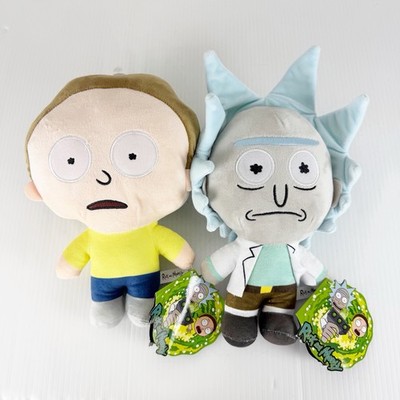 Set of 2 Rick and Morty Toy Factory 10'' Plush Stuffed Animal Toy