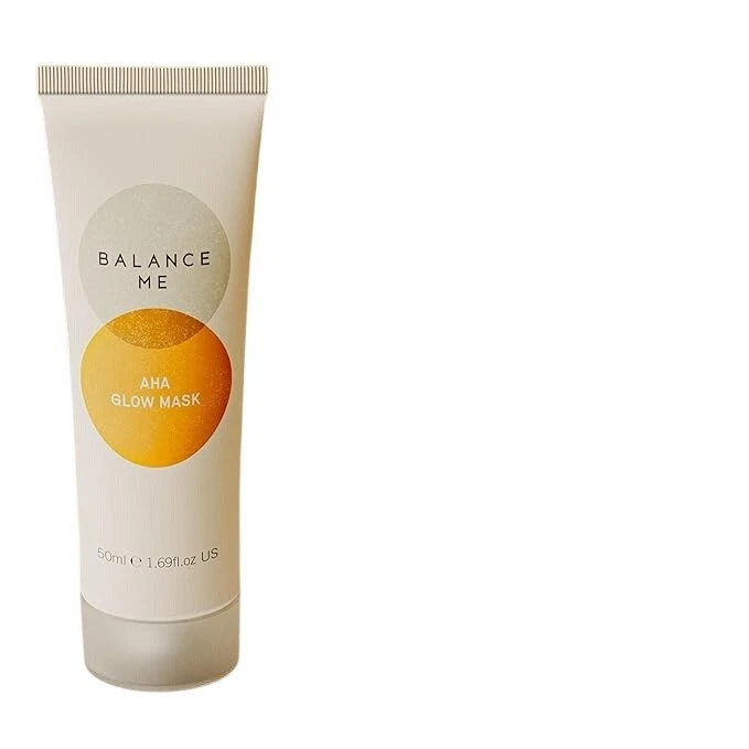 Balance Me AHA Glow Mask Set Of 2 50ml Skincare Vegan Exfoliating Facecare New - Image 3 of 4