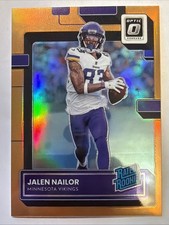2022 Donruss Optic Jalen Nailor Orange Prizm /199 #297 Minnesota Vikings