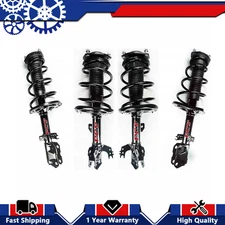 Shocks Driver Passenger Front Rear Struts for 2012-14 Toyota Camry 2.5L Hybrid
