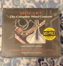 MOZART - "Mozart: Complete Wind Concerti" 4 CD MusicMasters 1996-98 New