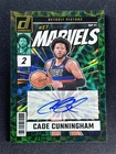 2024-25 Panini Donruss Cade Cunningham #NMS-CCP Asia Green Net Marvels Auto /5Opens in a new window or tab