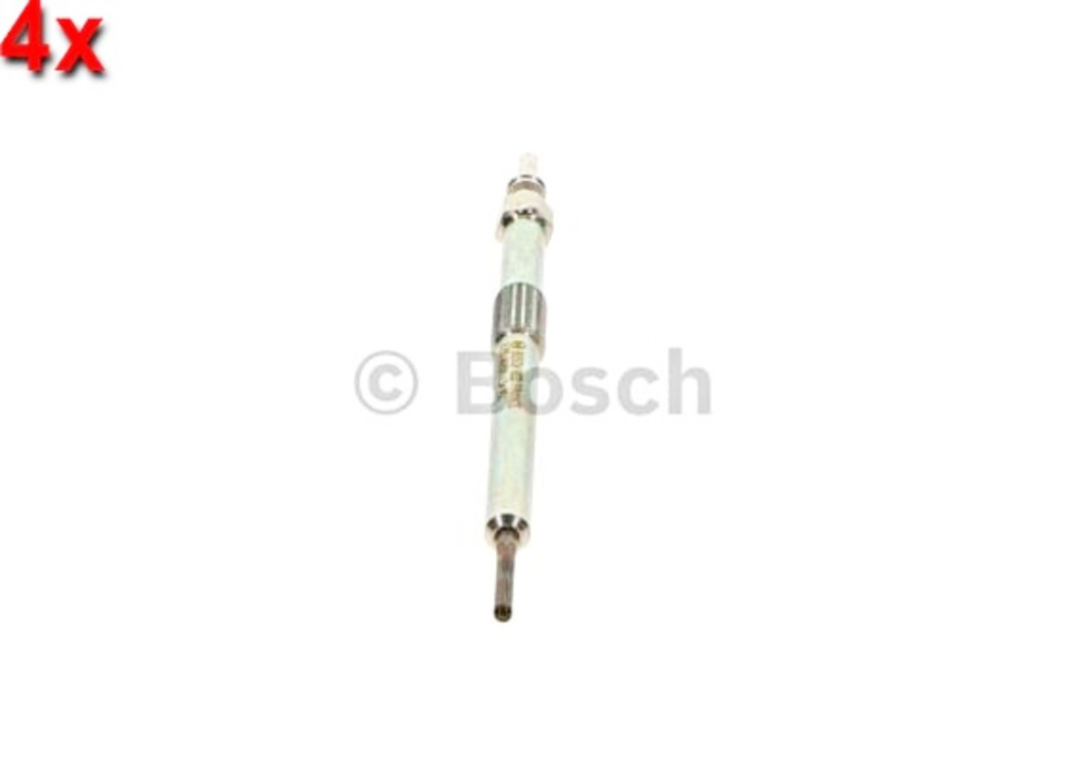BOSCH 4x Glow Plug For FIAT MERCEDES NISSAN Np300 OPEL RENAULT 05-19 0250403021