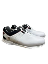 Men's White FootJoy Golf Shoes 53074 Size 9M Athletic Leather Pro/SL