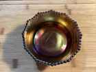 Northwood Grape & Cable Carnival Glass Small Berry/Sauce Bowl