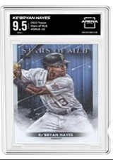 Kebryan Hayes 2022 Topps Stars Of MLB Chrome Graded #SMLBC-16 Arena Club 9.5 -In