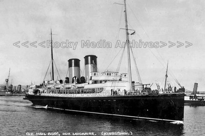 Jyy-21 Dun Laoghaire Postboot, Dublin, Irland. Foto