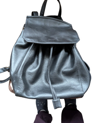 kleiner schwarzer Rucksack Matt&Nat, gebraucht