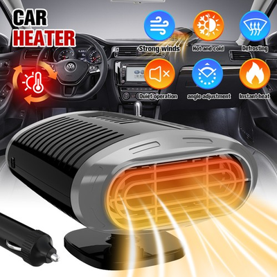#ad #ad 1000W Heater Portable Heating Cooling Fan Defroster Demister for Car Truck 12V $14.83