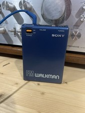 SONY FM WALKMAN SRF-40W   FM stereo with case- Tested Working