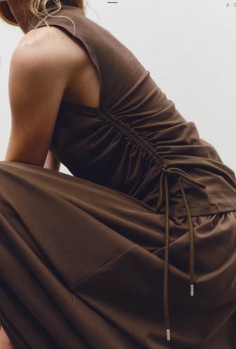 Zara Ballon Skirt Size M And Rushed T Shirt Size L - Picture 6 of 10