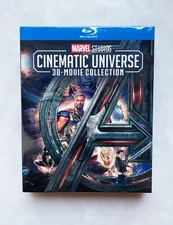 Marvel Cinematic Universe Movie Collection (Blu-ray, 10-Disc Box Set) New