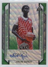 2021-22 Leaf Metal Green Wave 5/7 Adrame Diongue #BA-AD1 Auto 8d2
