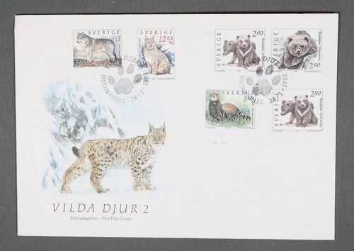 MayfairStamps Sweden FDC 1993 Wildlife Combo First Day Cover aaw_69285