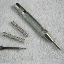 Stainless Steel Spring Type Watch Link Pin Remover Punch Loaded Watch Band Tool