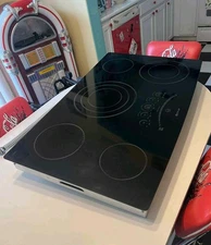 Jenn Air 36 Inch Electric Cooktop with Touch Control- Model JECO536ADB 