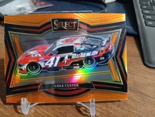 2025 Select Racing Cole Custer Pit Road Orange Prizm Parallel 39/49 SP 