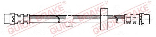 Quick Brake Bremsschlauch Passend FüR VW Transporter IV Kasten 1.9 TD 2.0-image